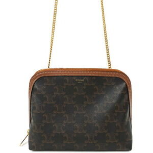 Celine Triomphe Chain Shoulder Bag